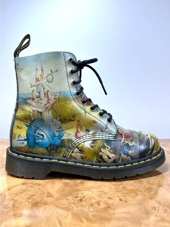 Dr. Martens Shoes - Dr Martens 1460 Pascal Hieronymus Bosch Heaven Boots EU 41 US W 9 Rare